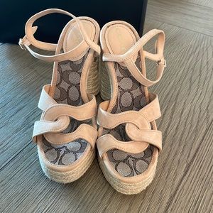 Coach Talina platform sandal sold out everywhere